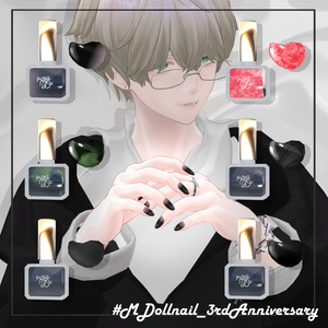 【MDollnail対応】Men's Nail for minase,kei