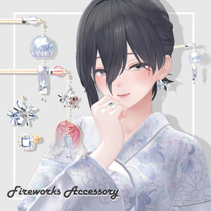 月下美人の髪飾り - meron-farm - BOOTH