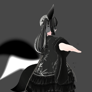 Basic Tail Particle(White, Black)