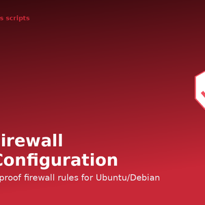 UFWファイアウォール自動設定スクリプト｜SSH自動検出で締め出し防止（Linux/Bash）