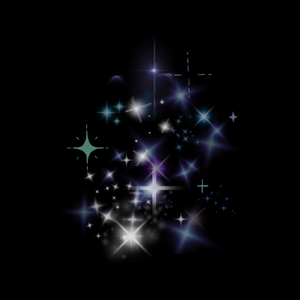 Elements Set D – Sparkle (Blue Lavender) 