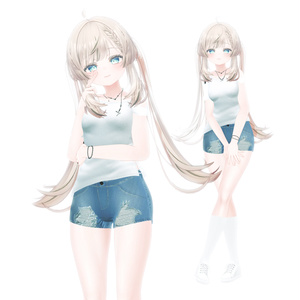 ❀•°[9アバター対応]Plain Set プレーンセット 【VRChat向け衣装モデル】  °•❀ 缩略图 7