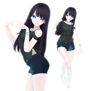 ❀•°[9アバター対応]Plain Set プレーンセット 【VRChat向け衣装モデル】  °•❀ 缩略图 5