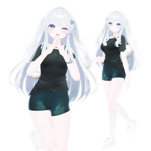 ❀•°[9アバター対応]Plain Set プレーンセット 【VRChat向け衣装モデル】  °•❀ 缩略图 11
