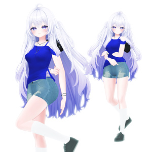 ❀•°[9アバター対応]Plain Set プレーンセット 【VRChat向け衣装モデル】  °•❀ 缩略图 8