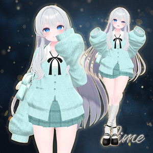 ❀✦🖤[12アバター対応] MonoClass☆ モノクラスセーラー服 【VRChat向け衣装モデル】🖤✦ ❀ 缩略图 7