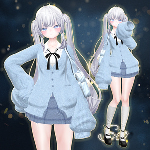 ❀✦🖤[12アバター対応] MonoClass☆ モノクラスセーラー服 【VRChat向け衣装モデル】🖤✦ ❀ 缩略图 4