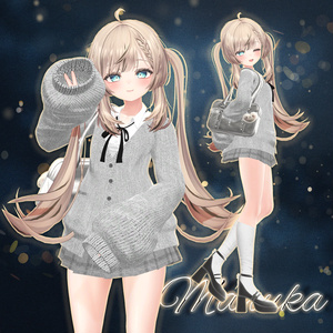 ❀✦🖤[12アバター対応] MonoClass☆ モノクラスセーラー服 【VRChat向け衣装モデル】🖤✦ ❀ 缩略图 8