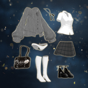 ❀✦🖤[12アバター対応] MonoClass☆ モノクラスセーラー服 【VRChat向け衣装モデル】🖤✦ ❀ 缩略图 14