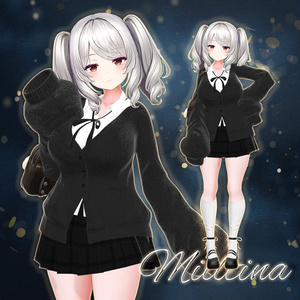 ❀✦🖤[12アバター対応] MonoClass☆ モノクラスセーラー服 【VRChat向け衣装モデル】🖤✦ ❀ 缩略图 9
