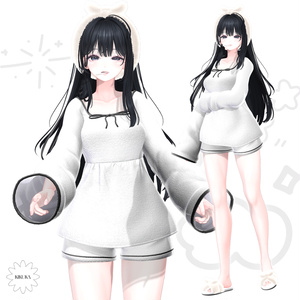 🤍[15アバター対応]Zzz Cozy Set🖤【VRChat向け衣装モデル】🤍 缩略图 2