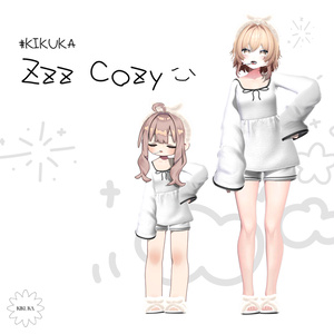 🤍[15アバター対応]Zzz Cozy Set🖤【VRChat向け衣装モデル】🤍 缩略图 3