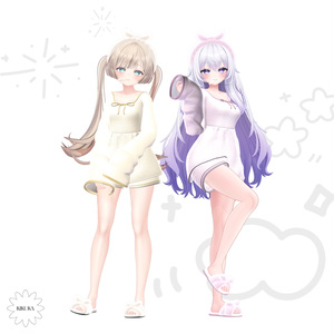 🤍[15アバター対応]Zzz Cozy Set🖤【VRChat向け衣装モデル】🤍 缩略图 11