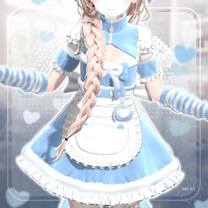 💙🤍[15アバター対応]💙🦝Pocomochi🤍Set【VRChat向け衣装モデル】💙 缩略图 4