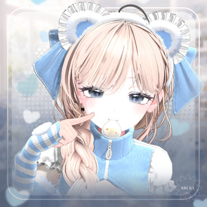 💙🤍[15アバター対応]💙🦝Pocomochi🤍Set【VRChat向け衣装モデル】💙 缩略图 7