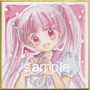 原画 ひとさじの祈り ハート