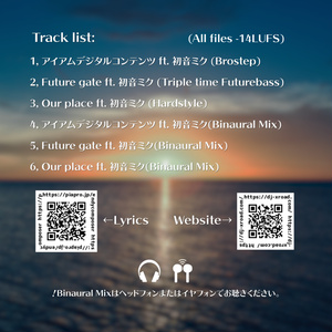 Am I Digital? ft. Hatsune Miku (CD)(English Info.)