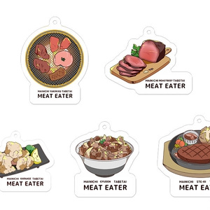 お肉料理アクキーたち