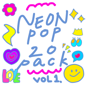  NEON POP STICKER PACK vol.1
