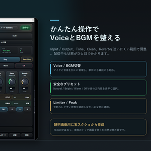 Live Audio Assist - OBS用 音声調整・歌枠支援プラグイン