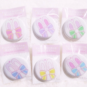 【SALE】うさみみりぼん♡缶バッジ