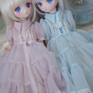 ☆アンティーク風ワンピース☆ mdd msdサイズ 花柄ワンピースセット（MDDサイズ） - ＊十二花＊ - BOOTH