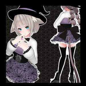 【VRChat】Whitchi walking【京狐／沙猫／シフォン対応】#BREAK_3D 缩略图 3