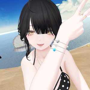 【無料配布】Pearl bracelet【Just真珠採集1周年】#BREAK_3D 缩略图 3