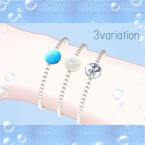 【無料配布】Pearl bracelet【Just真珠採集1周年】#BREAK_3D 缩略图 2