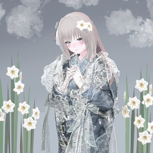 【VRChat】Egotism³ 【髪飾り】#BREAK_3D