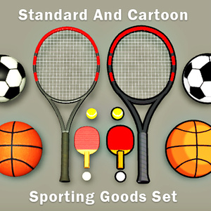【3Dモデル】スポーツ用品