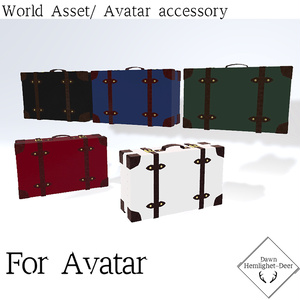 [VRChat] Suitcase /Avatarアクセサリー付 [World asset] 缩略图 5