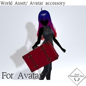 [VRChat] Suitcase /Avatarアクセサリー付 [World asset] 缩略图 4
