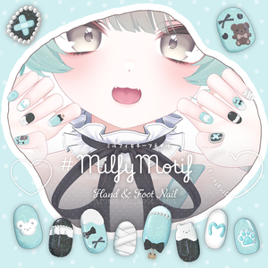 Milfyモチーフ Hand & Foot Nail ❤︎ MA対応【ミルフィ専用】