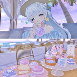 【アバター／ワールド両方対応】Pichipichi Café Collection【VRChat】 缩略图 5