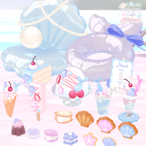 【アバター／ワールド両方対応】Pichipichi Café Collection【VRChat】