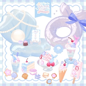 【アバター／ワールド両方対応】Pichipichi Café Collection【VRChat】 缩略图 2