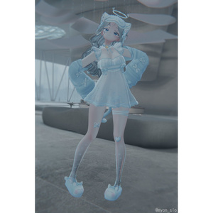 【18アバター対応】Fuwafuwa Particle【Aquaglassコラボ商品】 缩略图 9