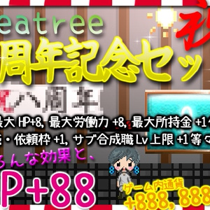 課金アイテム『8周年記念セット』