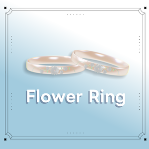 【free(無料)】【VRChat】　flower ring 