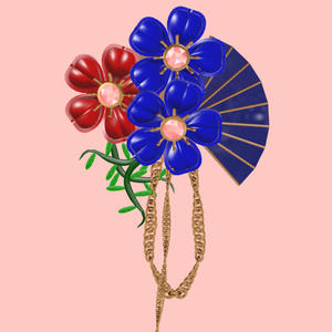 【VRChat】花飾り・装飾品 缩略图 2