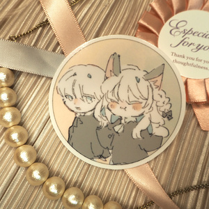 [Sticker]Michel ｜ 5cm - s3zb2 - BOOTH