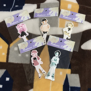 ファッショナブルガールズシール