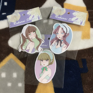 ヘッドドレスガールズシール