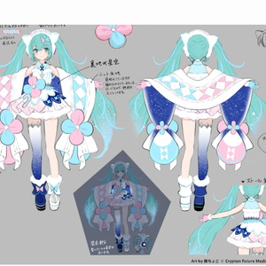 完売展示』『Magic tailor Cecilia』 原神 バーバラ ドール衣装