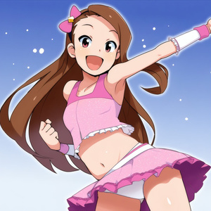アイドルマスター　水瀬伊織　CG集（100枚）　アイマス