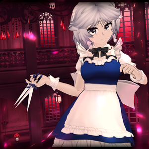 Sakuya Izayoi 3D Model ~東方Project~