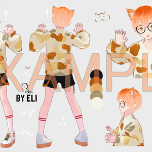 [Vtuber Model] avatar 3D (vrm archive)