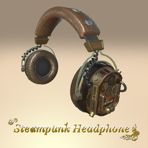 Steampunk Headphone