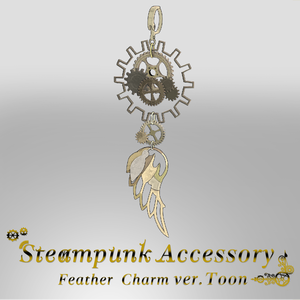 SteampunkAccesory FeatherCharm ver.Toon
